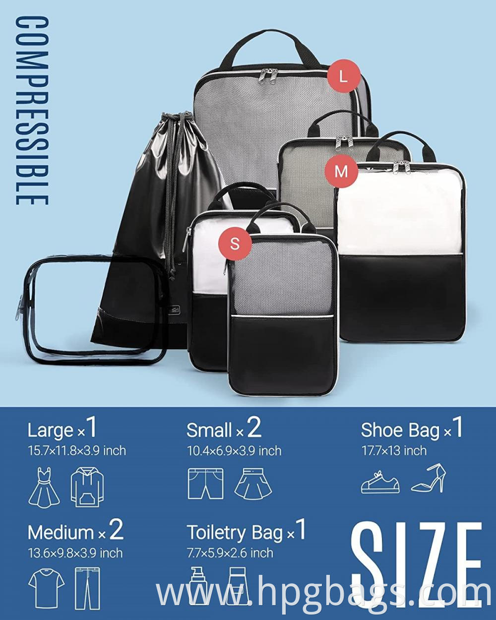 Travel Bags Organizer For Luggage